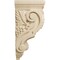 Ekena Millwork 4 7/8"W x 5 1/2"D x 10 7/8"H Medium Grape Bunches Corbel, Rubberwood COR04X05X10GRRW - alternate 2